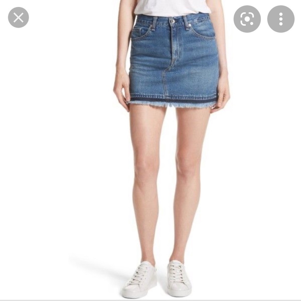 Rag & Bone denim skirt